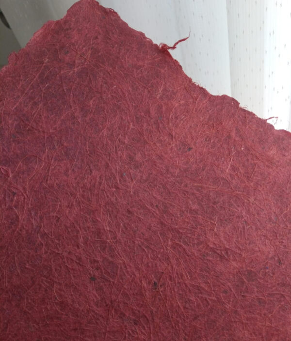 Papel Fibra Vegetal A3 Rojo - Imagen 3
